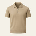Le polo en maille zippé Marbella