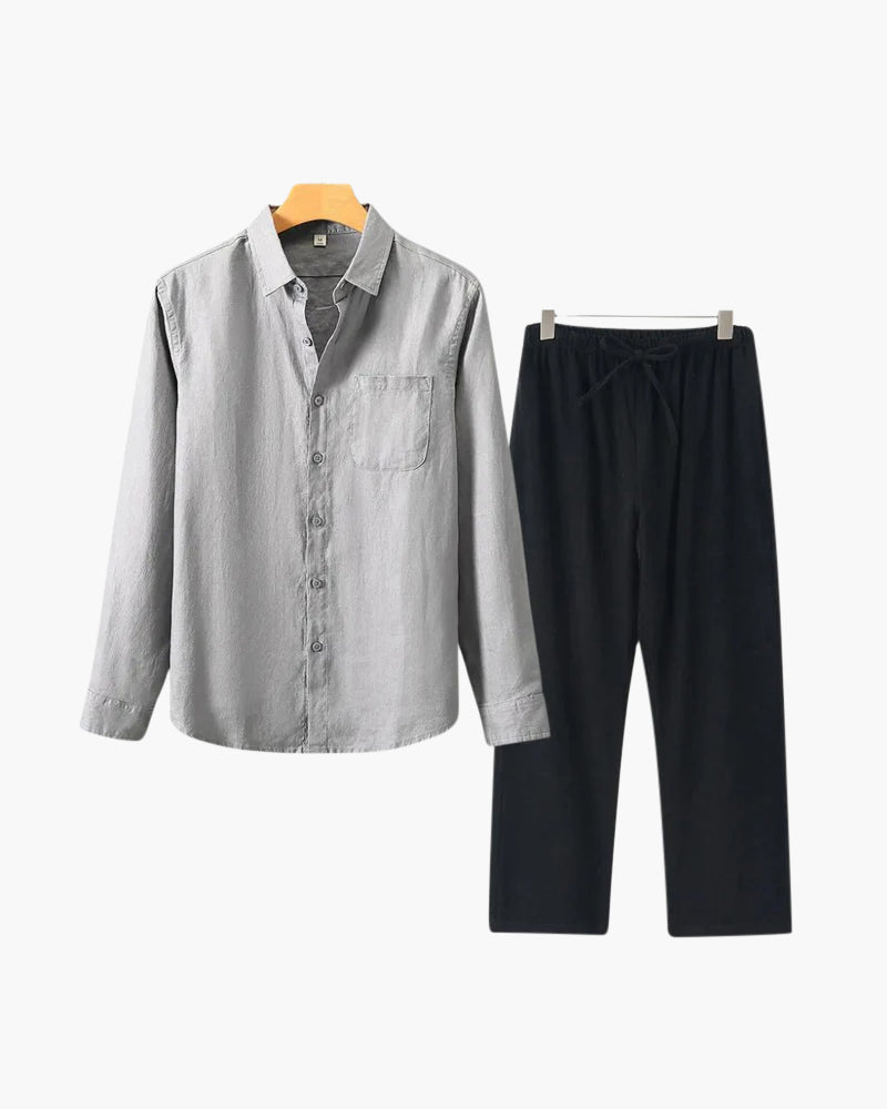 Ensemble lin style "Old Money" (Manches longues) VIP