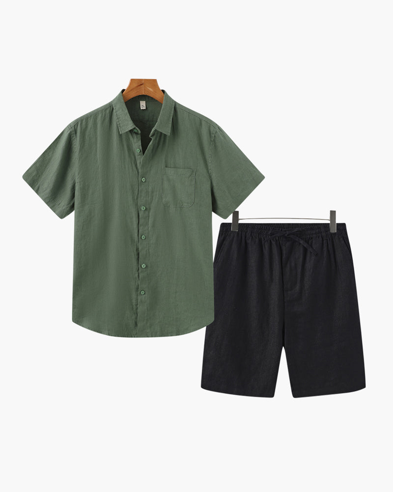 Ensemble en lin Old Money (Shorts) VIP