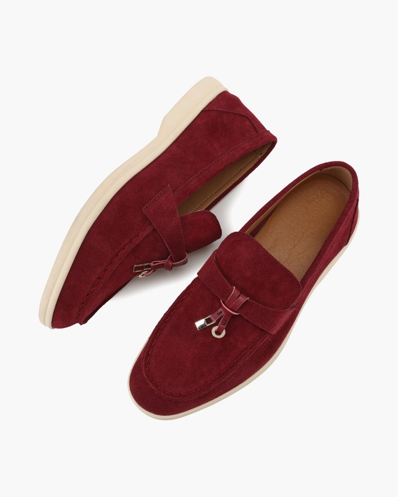Mocassins en daim pour femme Old Money VIP
