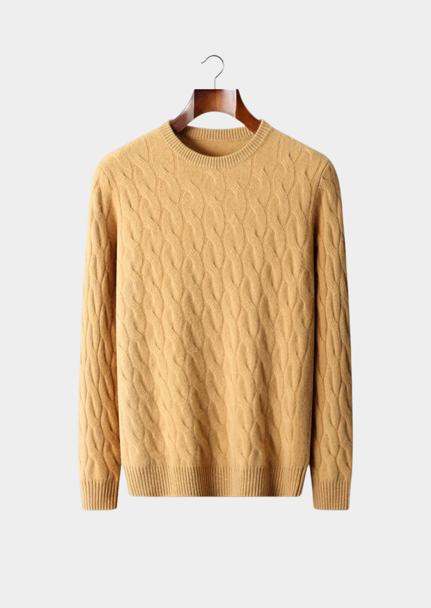 PULL RAS-DU-COU EN MAILLE CÂBLÉE NOBA