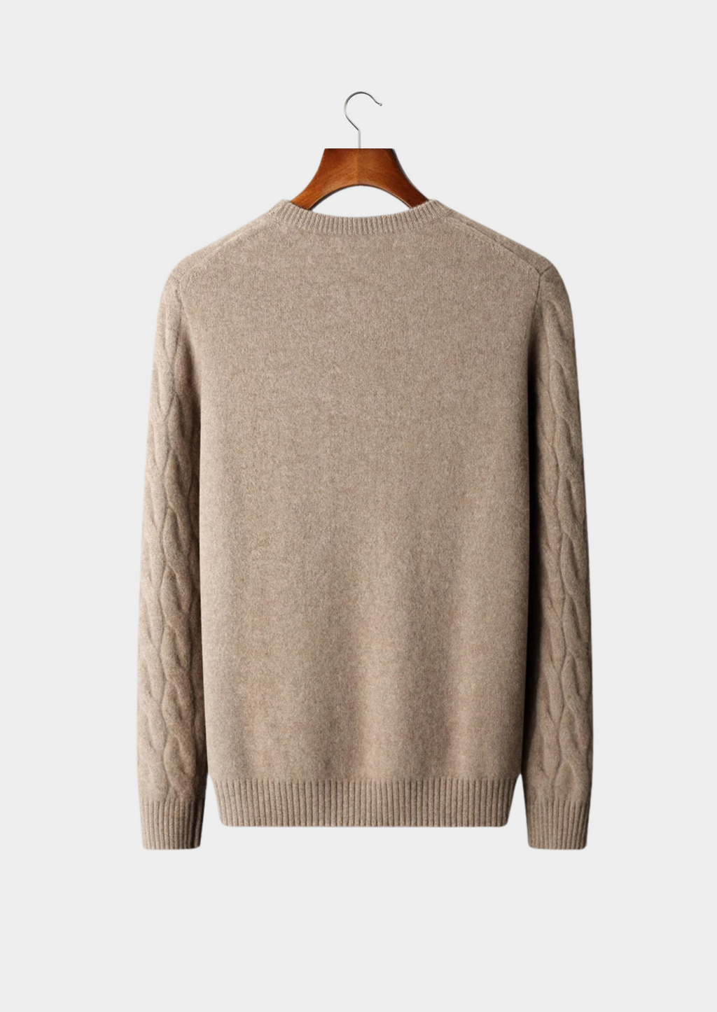 PULL RAS-DU-COU EN MAILLE CÂBLÉE NOBA