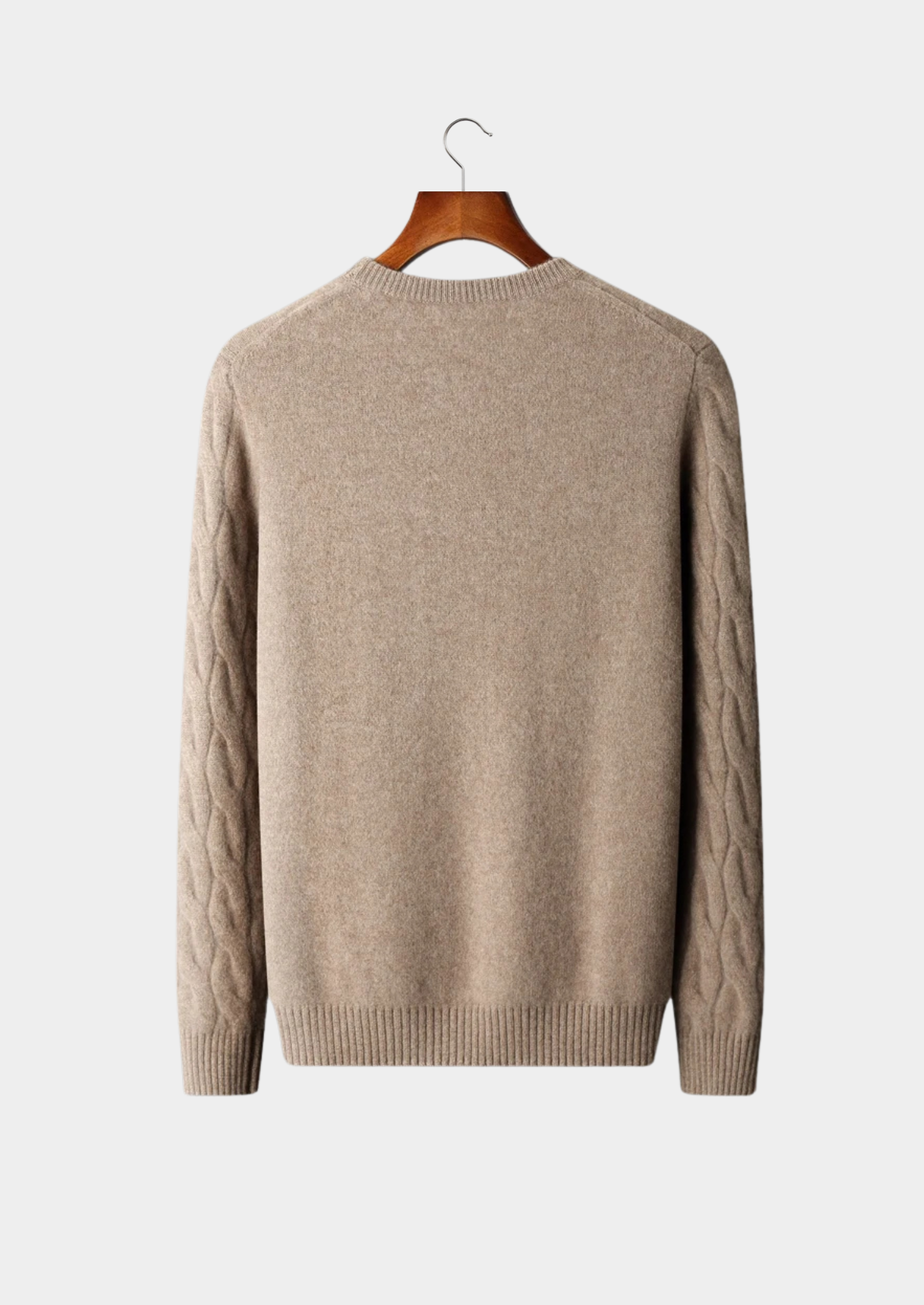 PULL RAS-DU-COU EN MAILLE CÂBLÉE NOBA