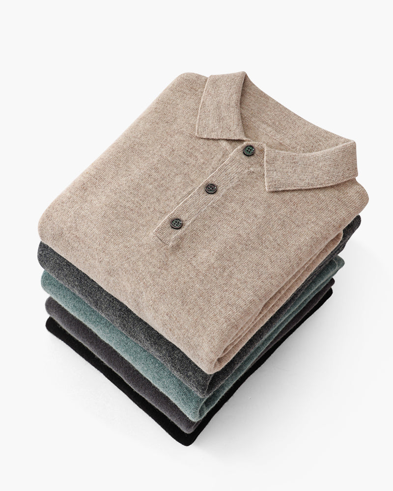100% Cashmere Polo VIP