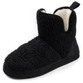 Chaussons montants doublés polaire pour femme, en mousse à mémoire de forme