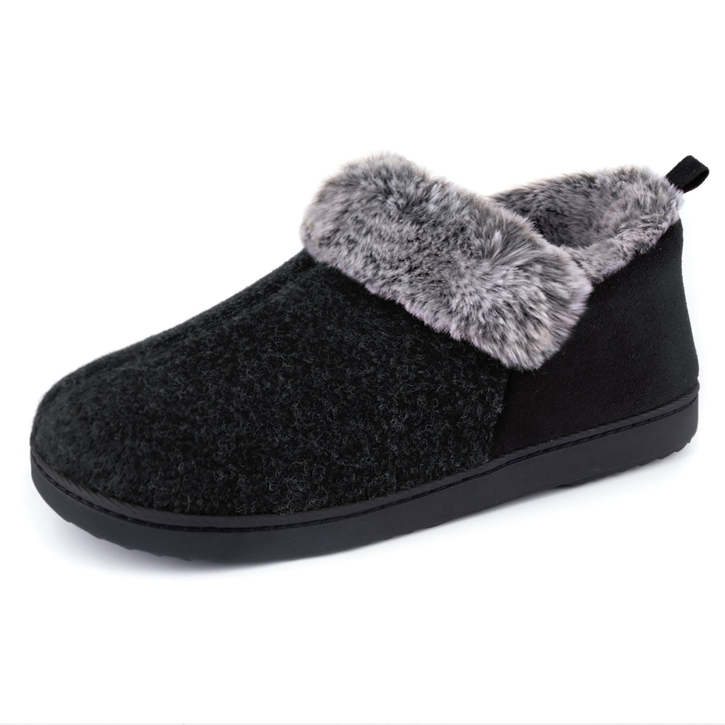 Bottines Nora à fausse fourrure pour femme