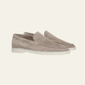 Les mocassins Monaco gris clair