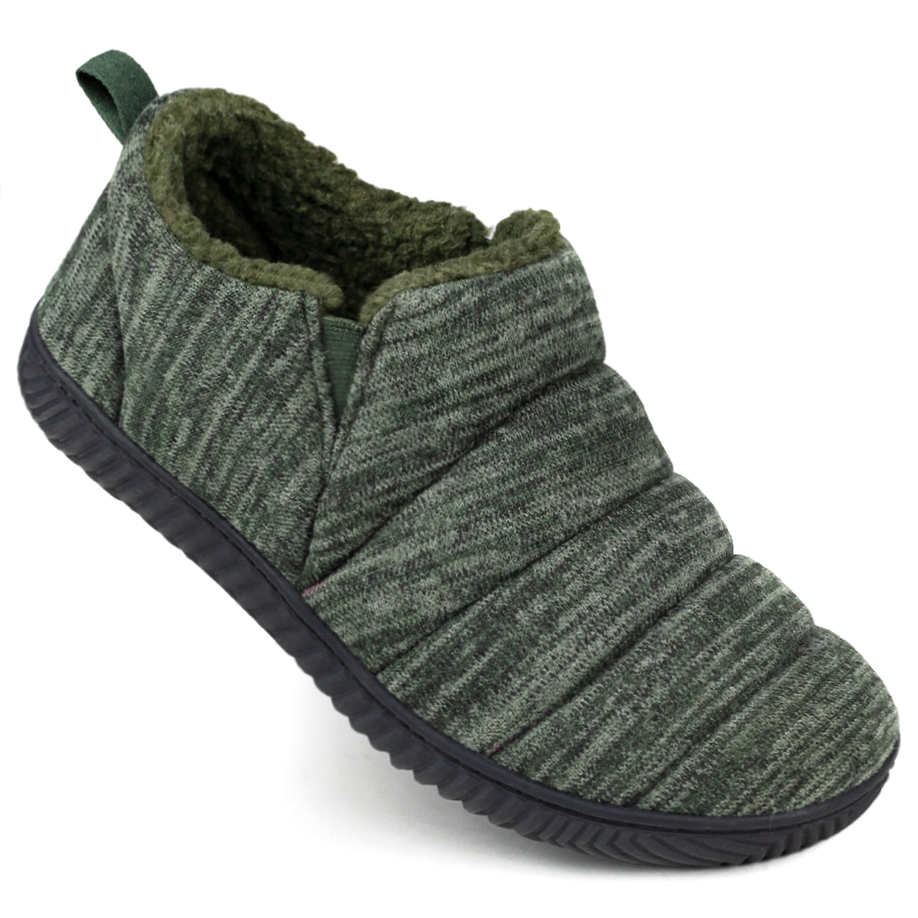 Chausson Bottine Matelassé Doublé Fausse Fourrure Damien pour Homme