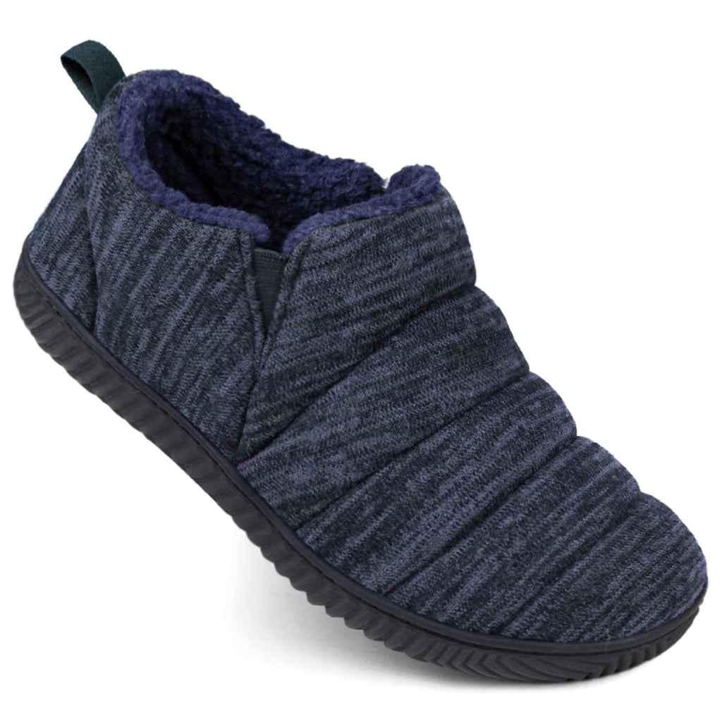 Chausson Bottine Matelassé Doublé Fausse Fourrure Damien pour Homme
