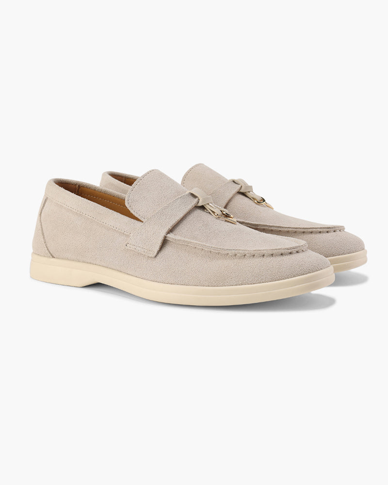Mocassins en daim pour femme Old Money VIP