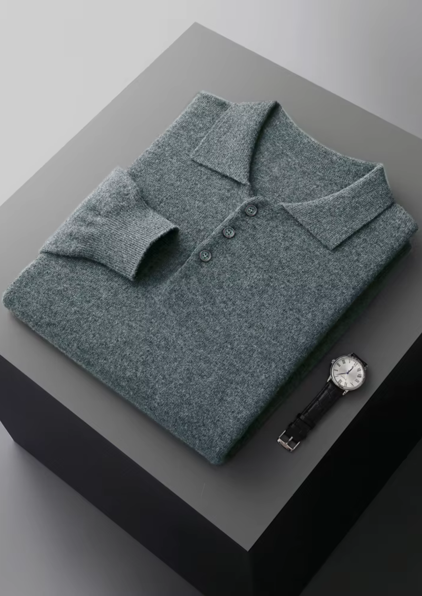 NOBA WOOL CLASSIC PULL POLO