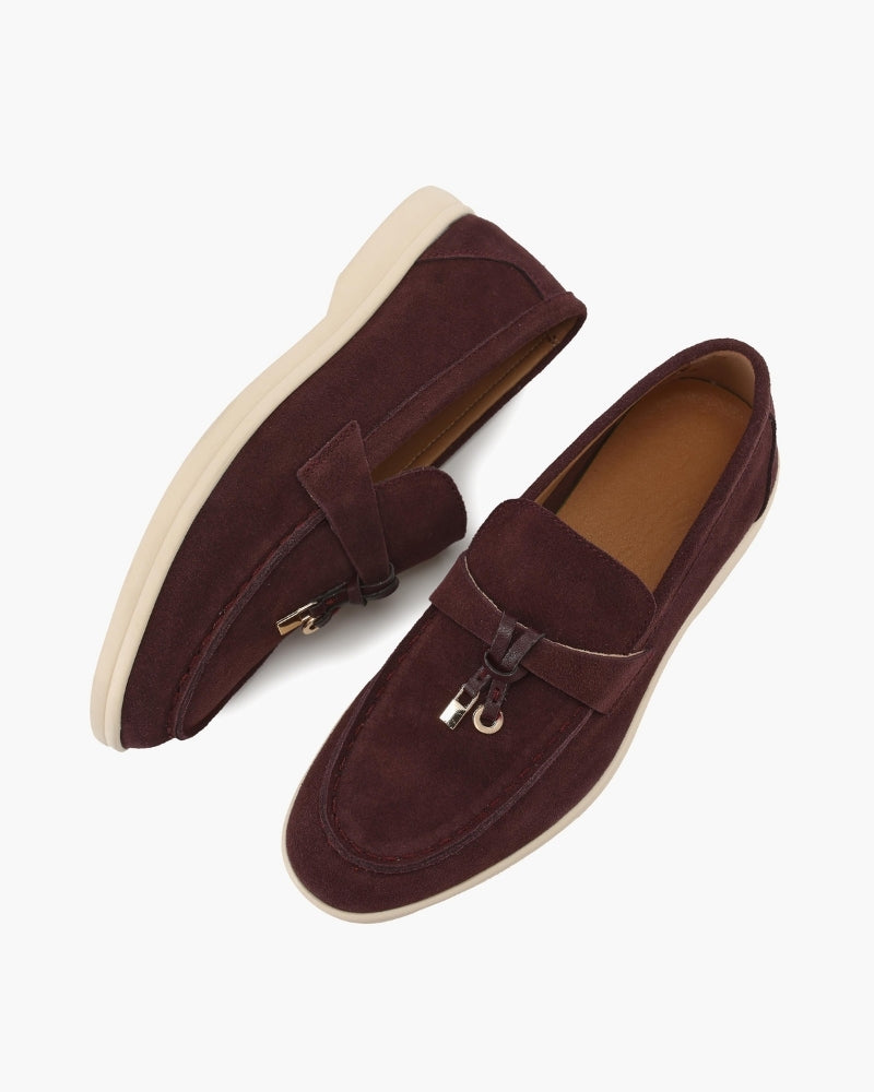 Mocassins en daim pour femme Old Money VIP