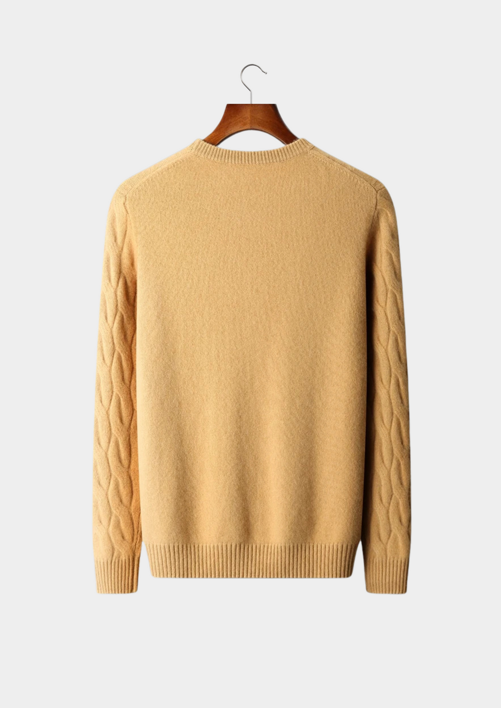 PULL RAS-DU-COU EN MAILLE CÂBLÉE NOBA