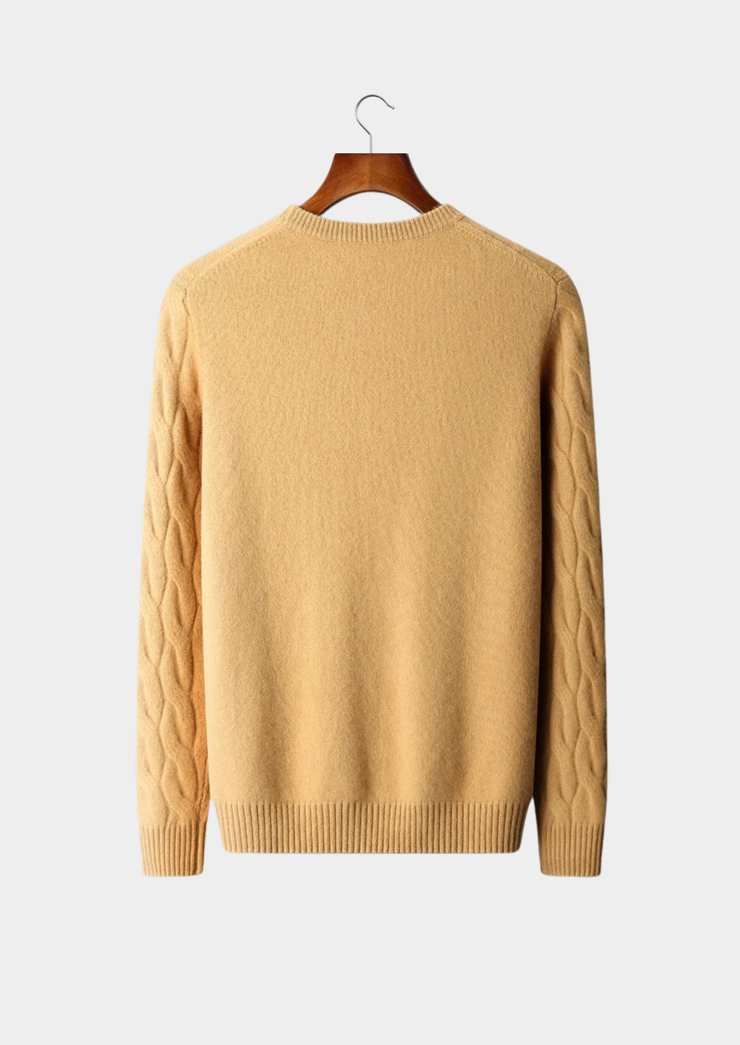 PULL RAS-DU-COU EN MAILLE CÂBLÉE NOBA
