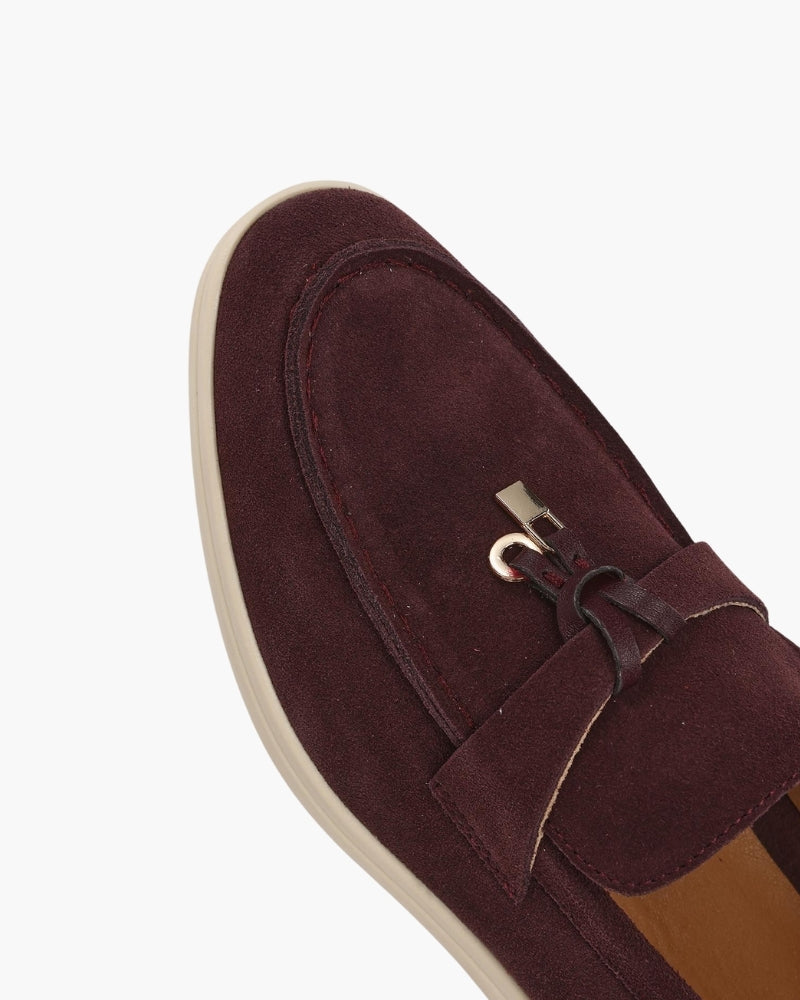 Mocassins en daim pour femme Old Money VIP