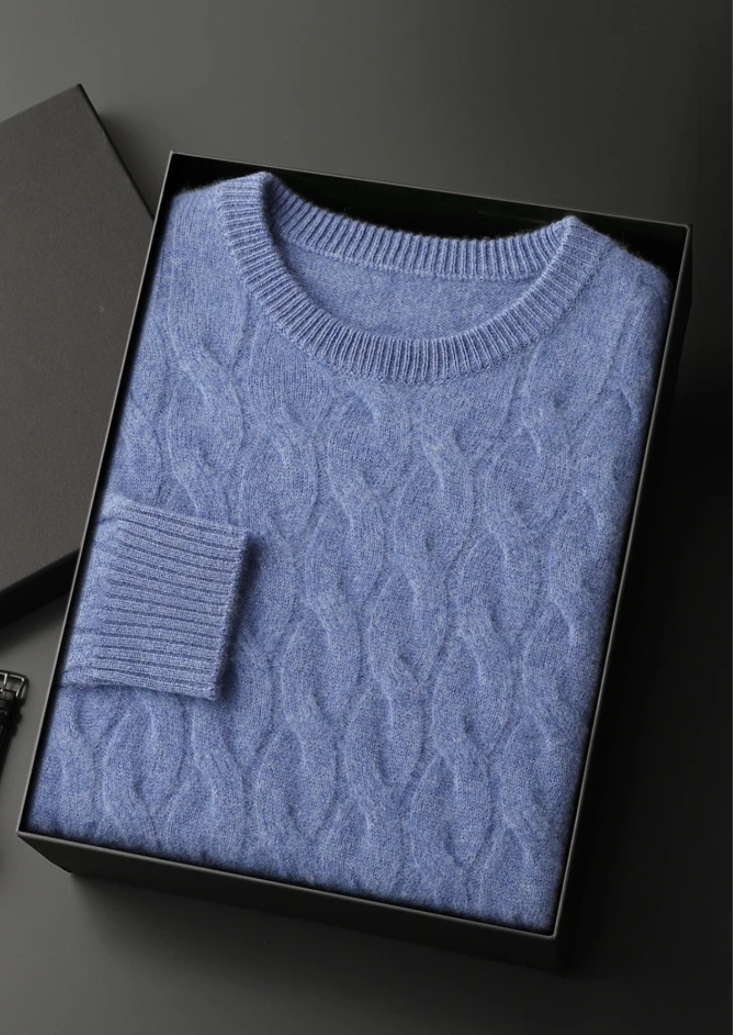 PULL RAS-DU-COU EN MAILLE CÂBLÉE NOBA