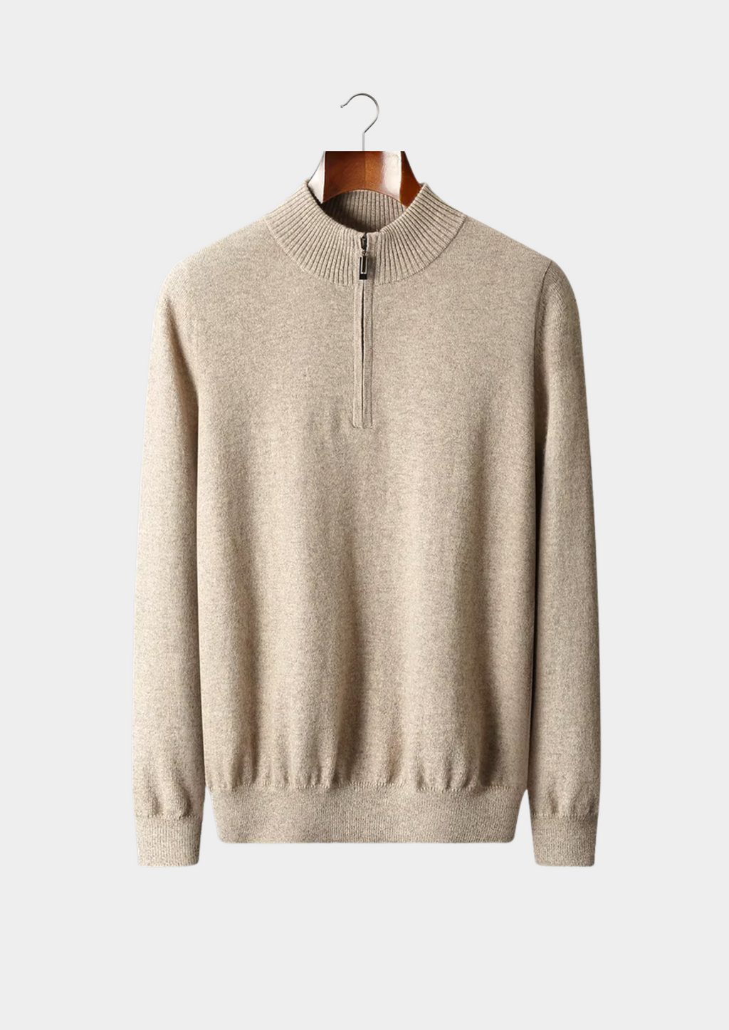 PULL SEMI-FERMETURE ÉCLAIR NOBA EN LAINE