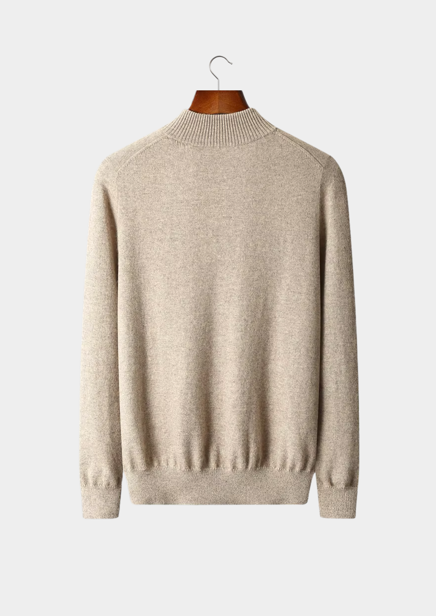 PULL SEMI-FERMETURE ÉCLAIR NOBA EN LAINE