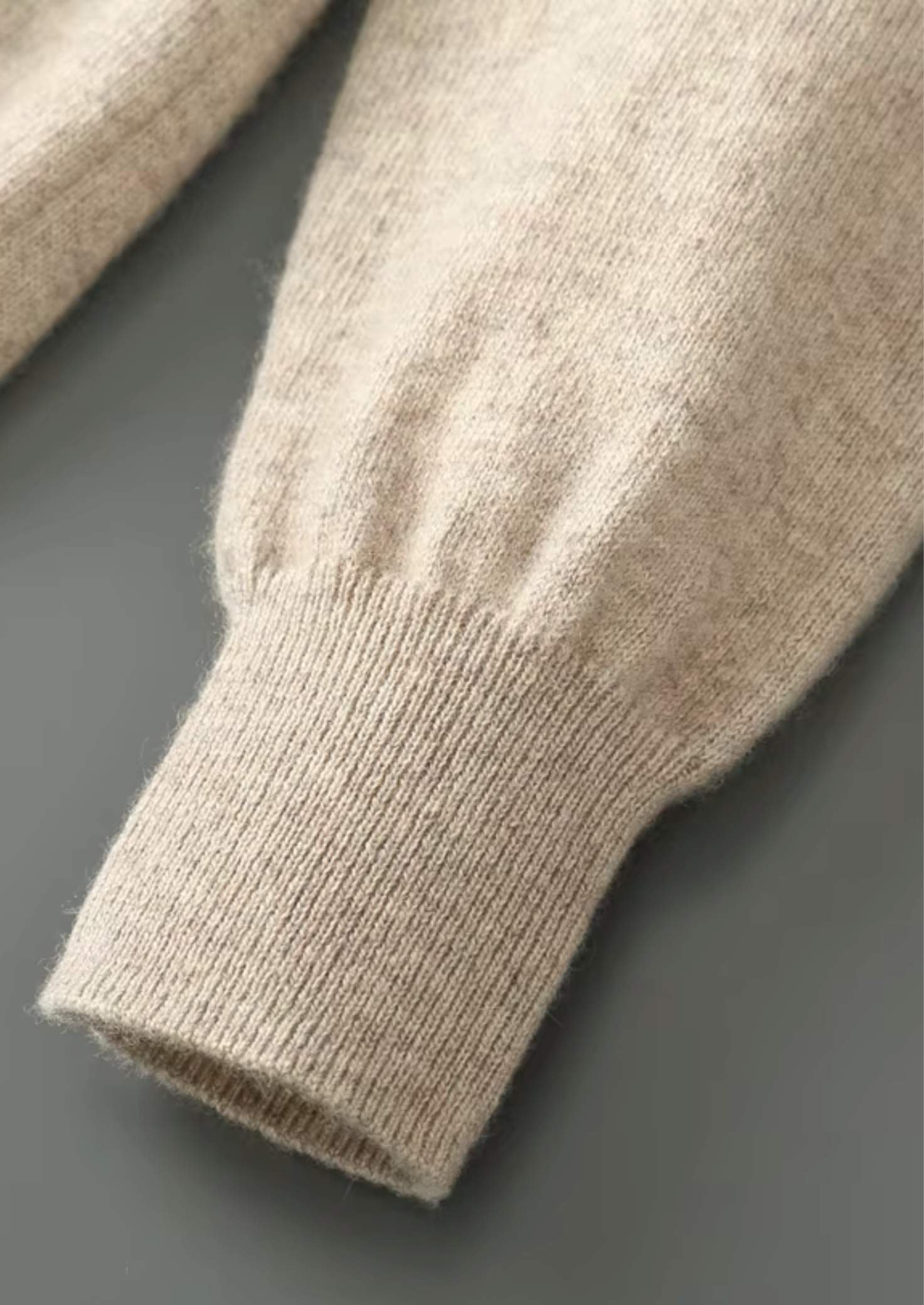 PULL SEMI-FERMETURE ÉCLAIR NOBA EN LAINE