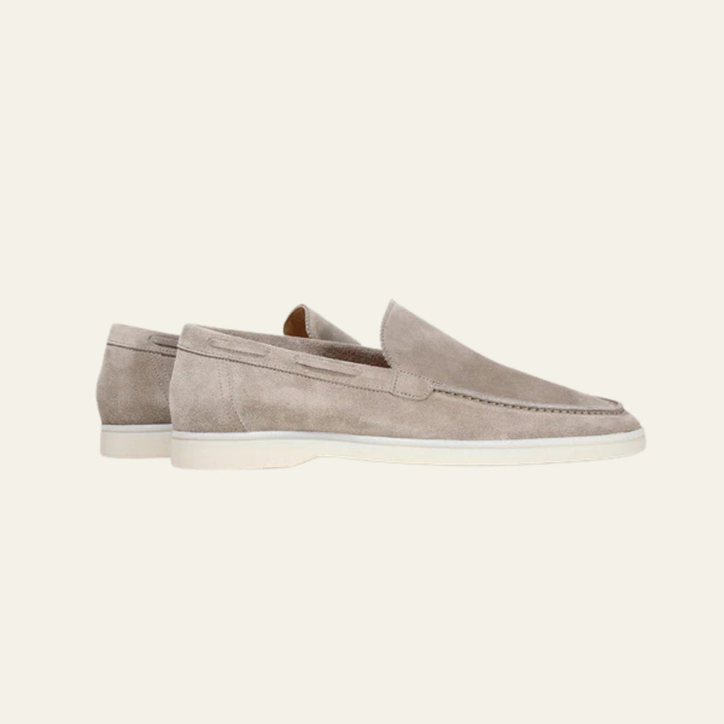Les mocassins Monaco gris clair