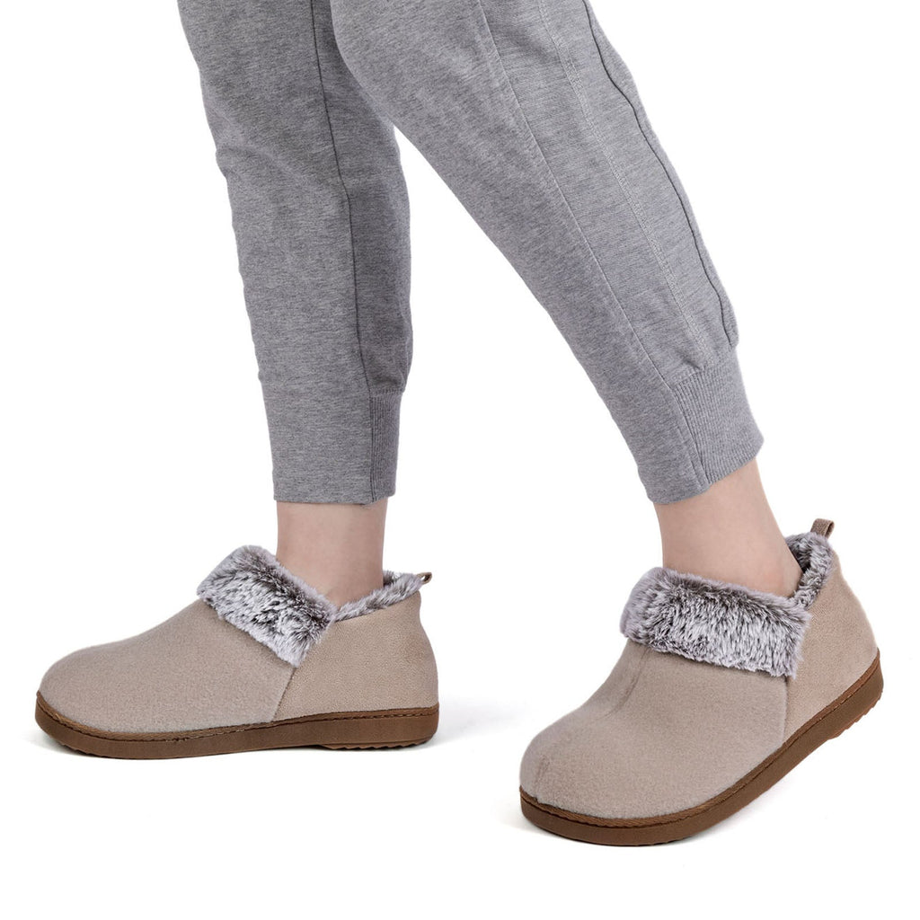 Bottines Nora à fausse fourrure pour femme