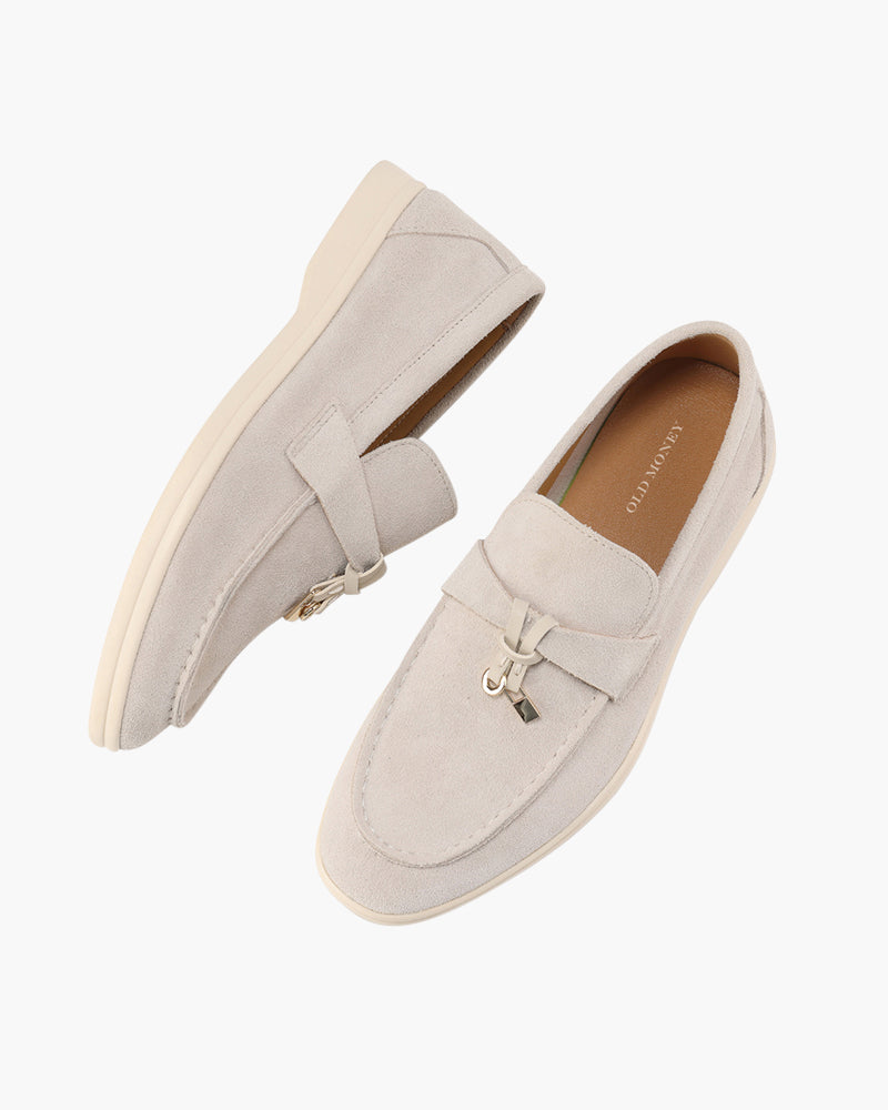 Mocassins en daim pour femme Old Money VIP