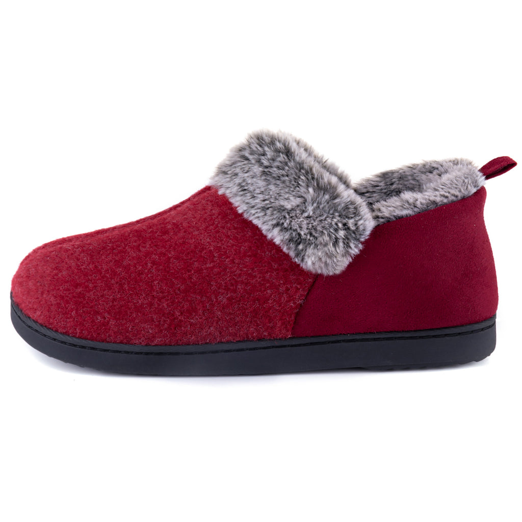 Bottines Nora à fausse fourrure pour femme
