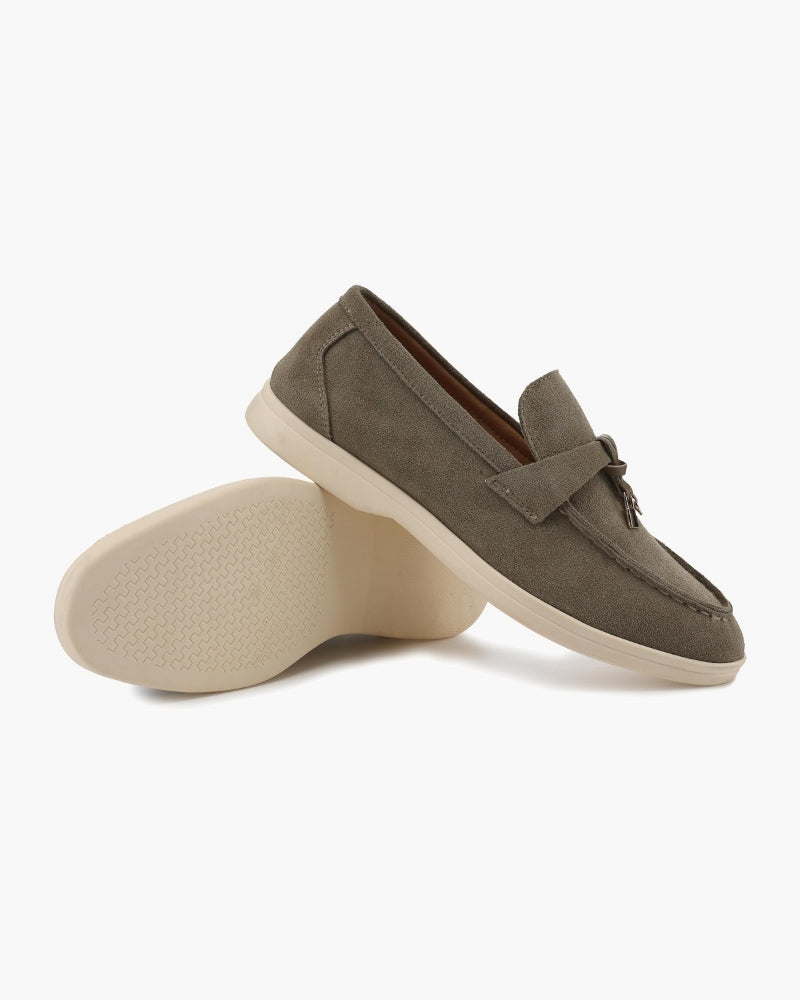 Mocassins en daim pour femme Old Money VIP