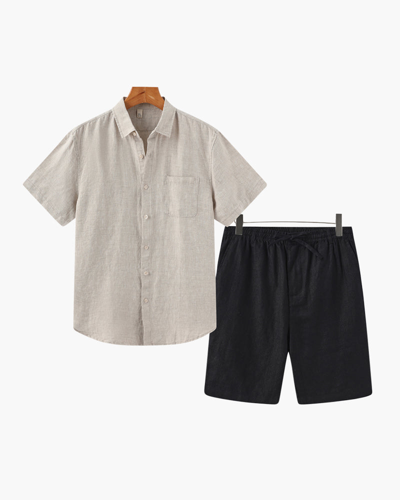 Ensemble en lin Old Money (Shorts) VIP