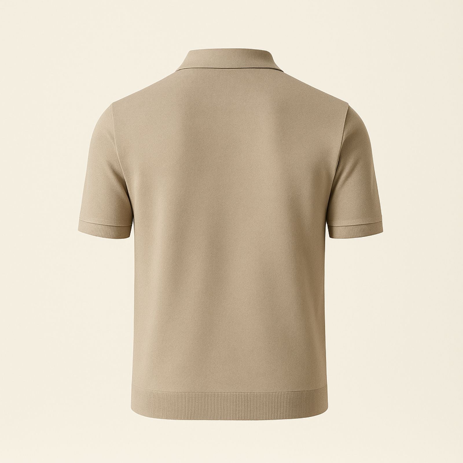 Le polo en maille zippé Marbella