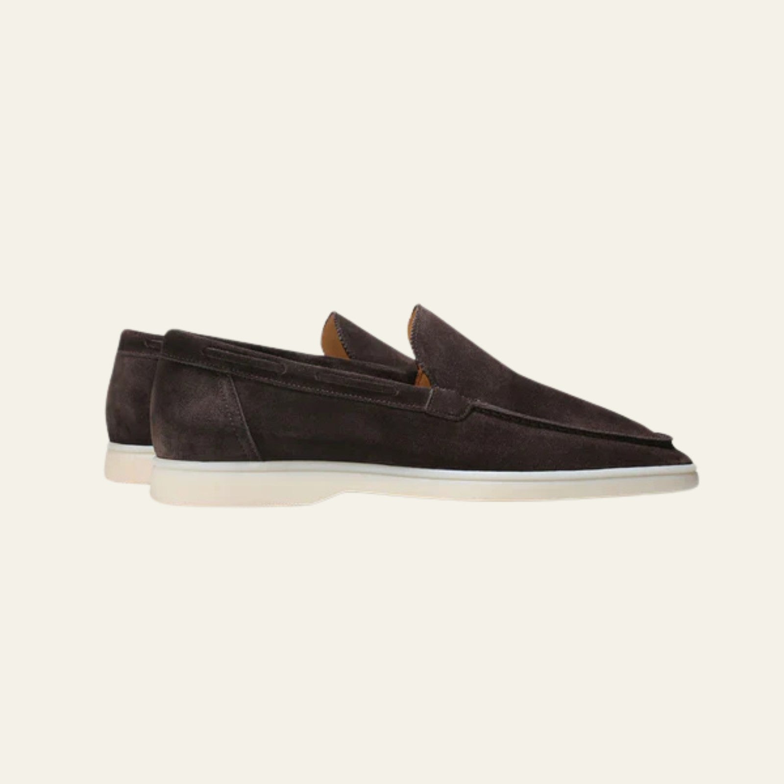 Les mocassins Monaco gris chaud