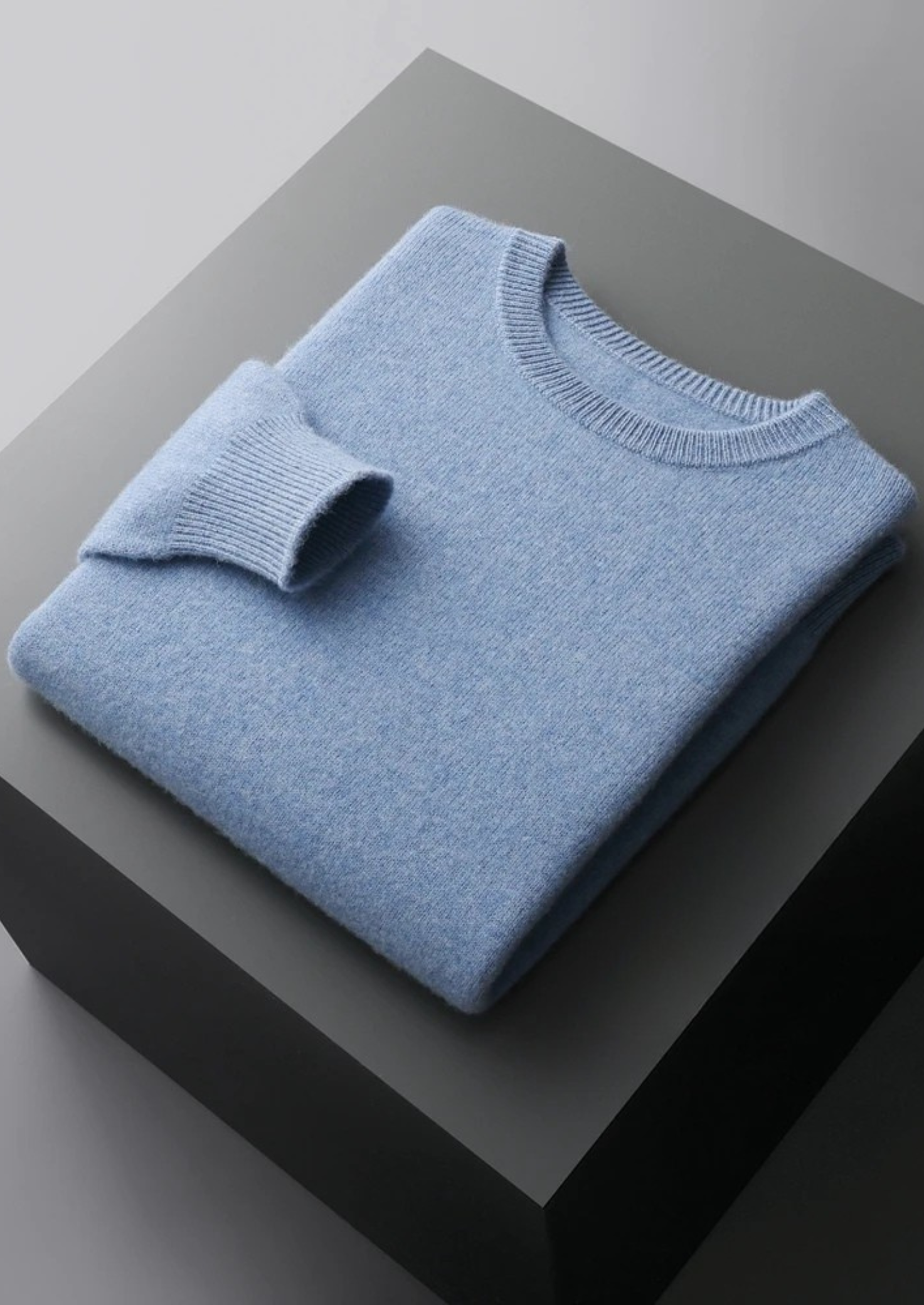 PULL CLASSIQUE COL ROND EN LAINE NOBA