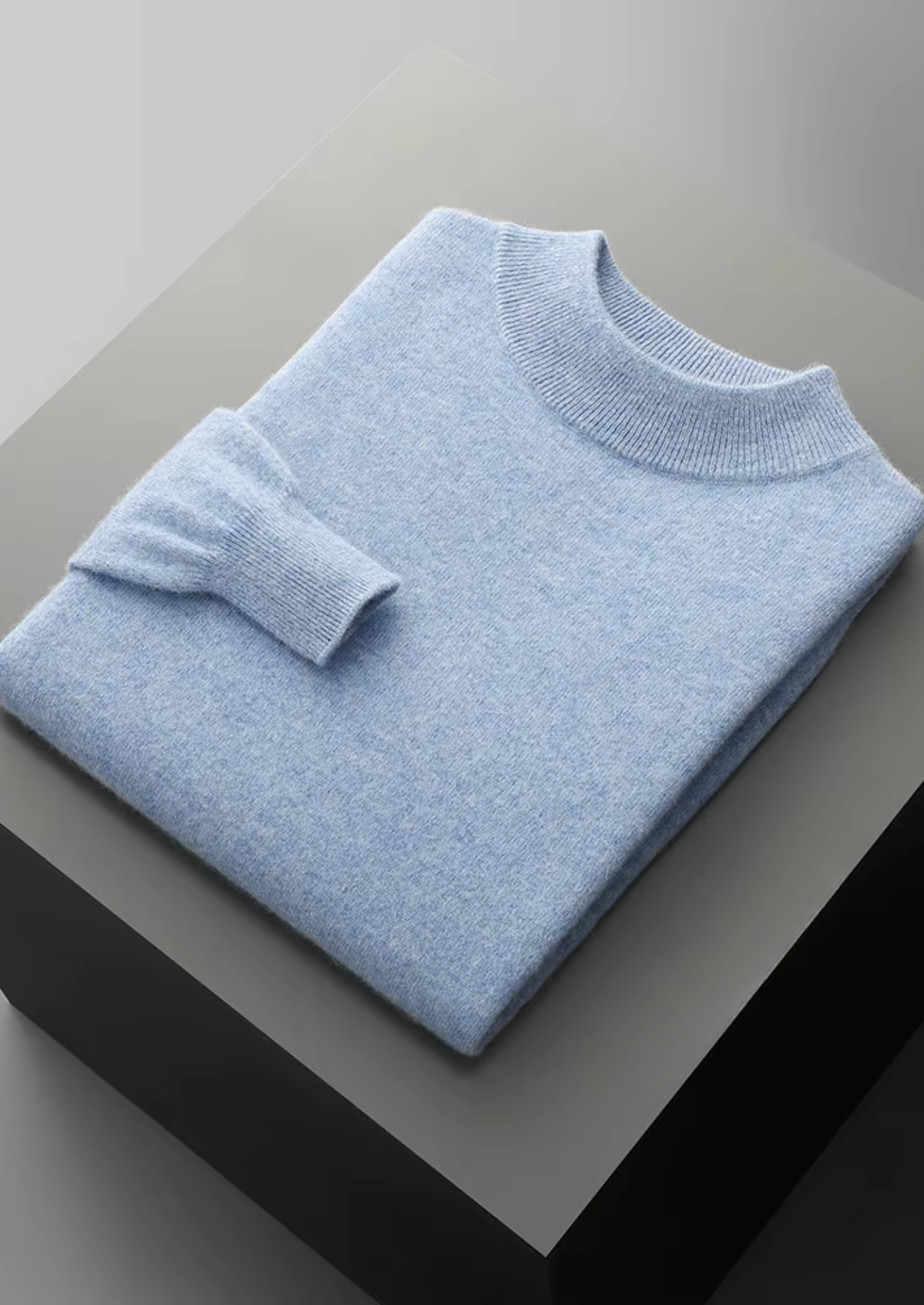 NOBA PULL CLASSIQUE EN LAINE À COL MONTANT