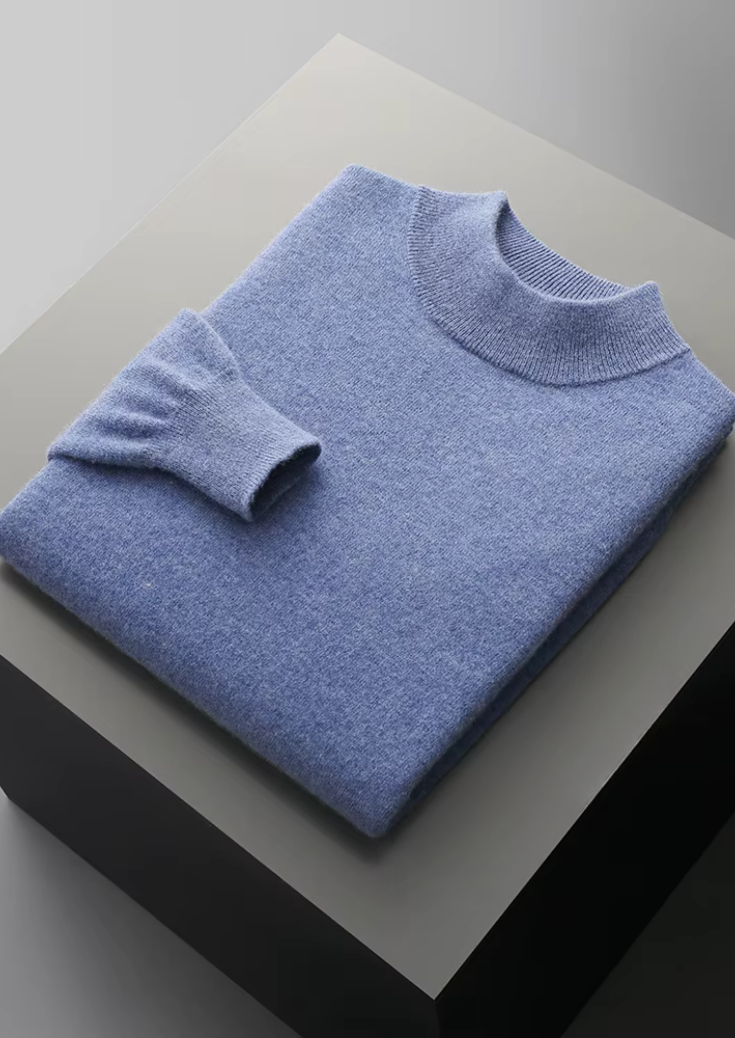 NOBA PULL CLASSIQUE EN LAINE À COL MONTANT