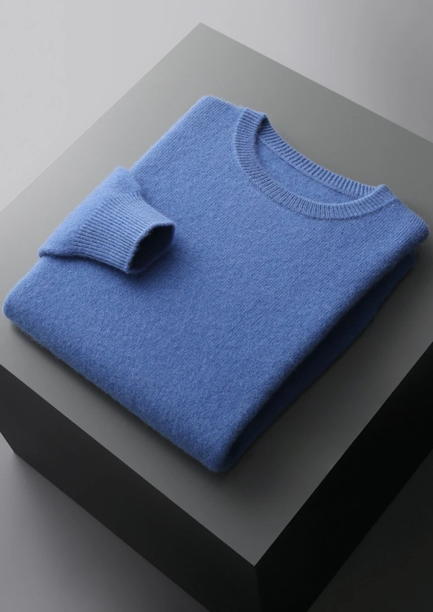 PULL CLASSIQUE COL ROND EN LAINE NOBA