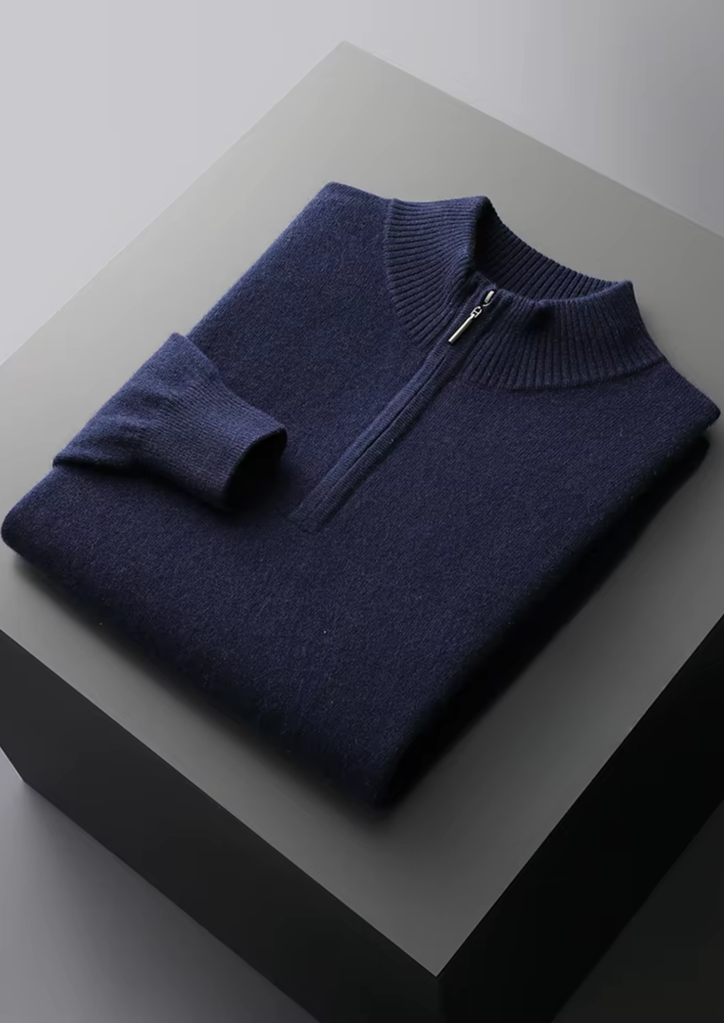 PULL SEMI-FERMETURE ÉCLAIR NOBA EN LAINE
