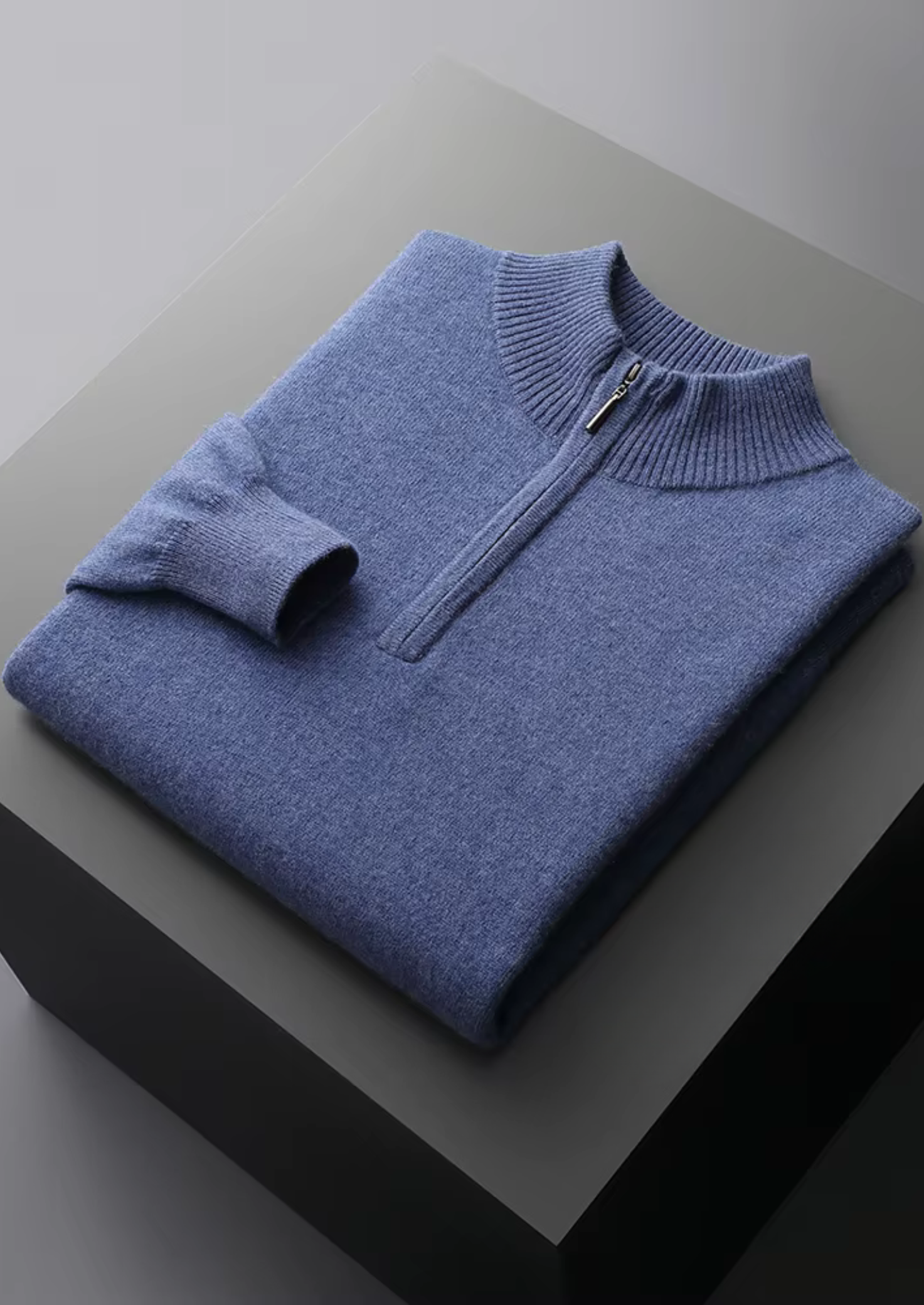 PULL SEMI-FERMETURE ÉCLAIR NOBA EN LAINE