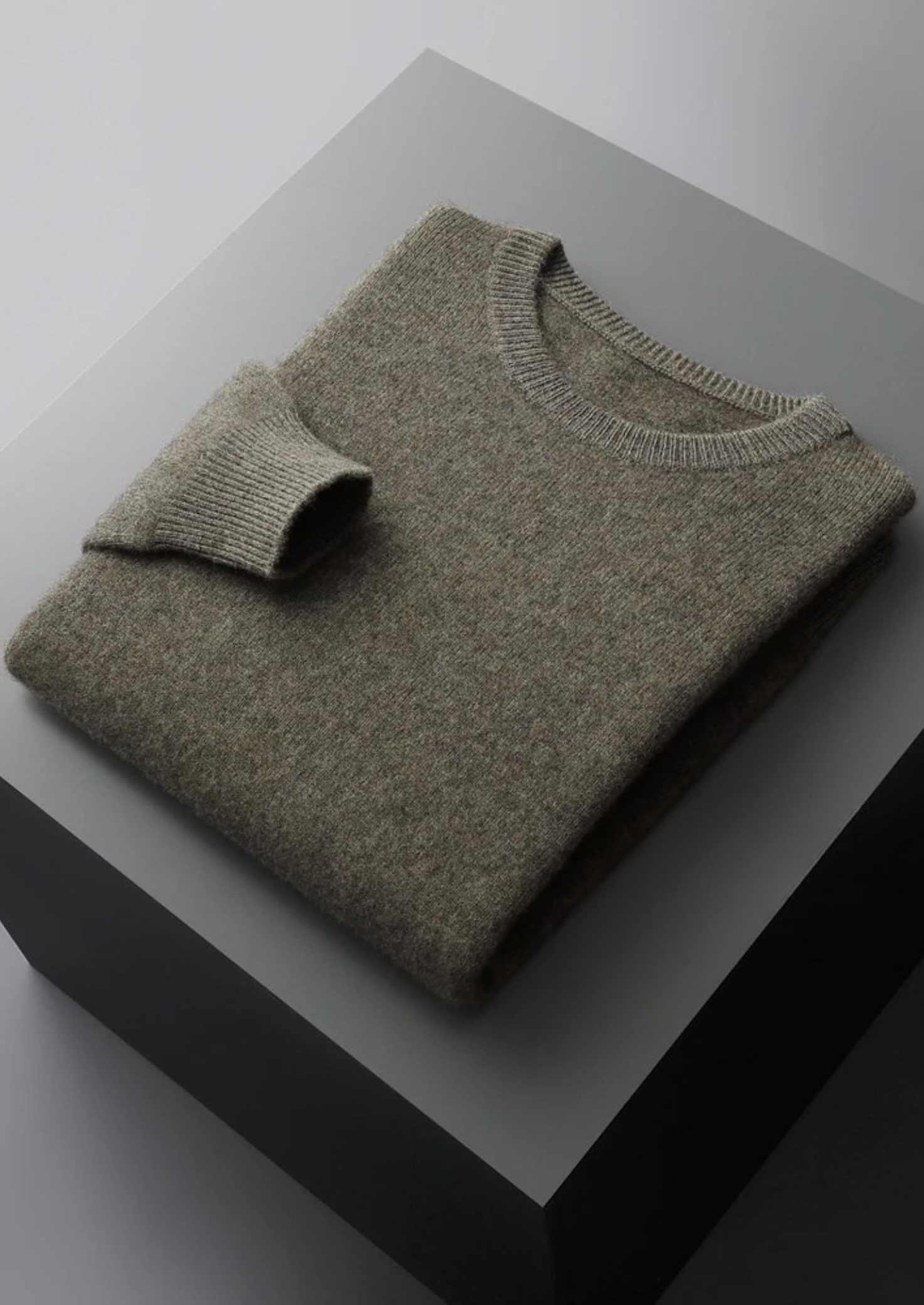 PULL CLASSIQUE COL ROND EN LAINE NOBA