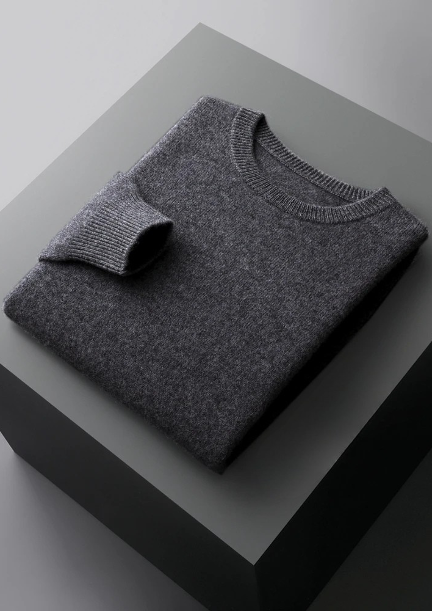 PULL CLASSIQUE COL ROND EN LAINE NOBA