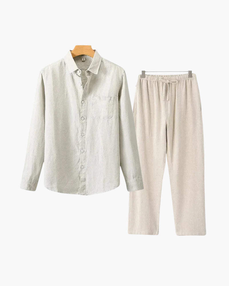 Ensemble lin style "Old Money" (Manches longues) VIP
