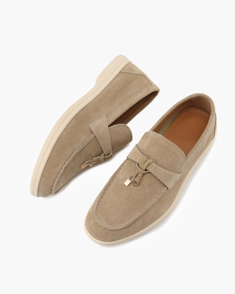 Mocassins en daim pour femme Old Money VIP