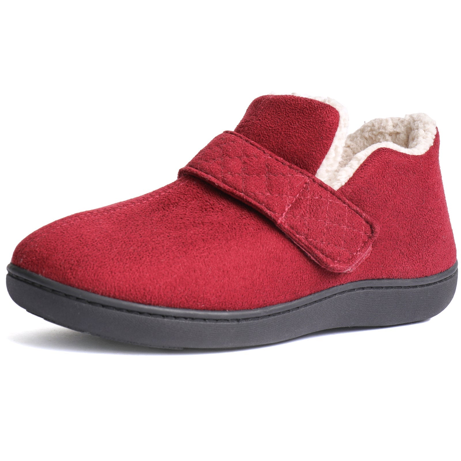 Bottine ajustable à fermoir pour femme