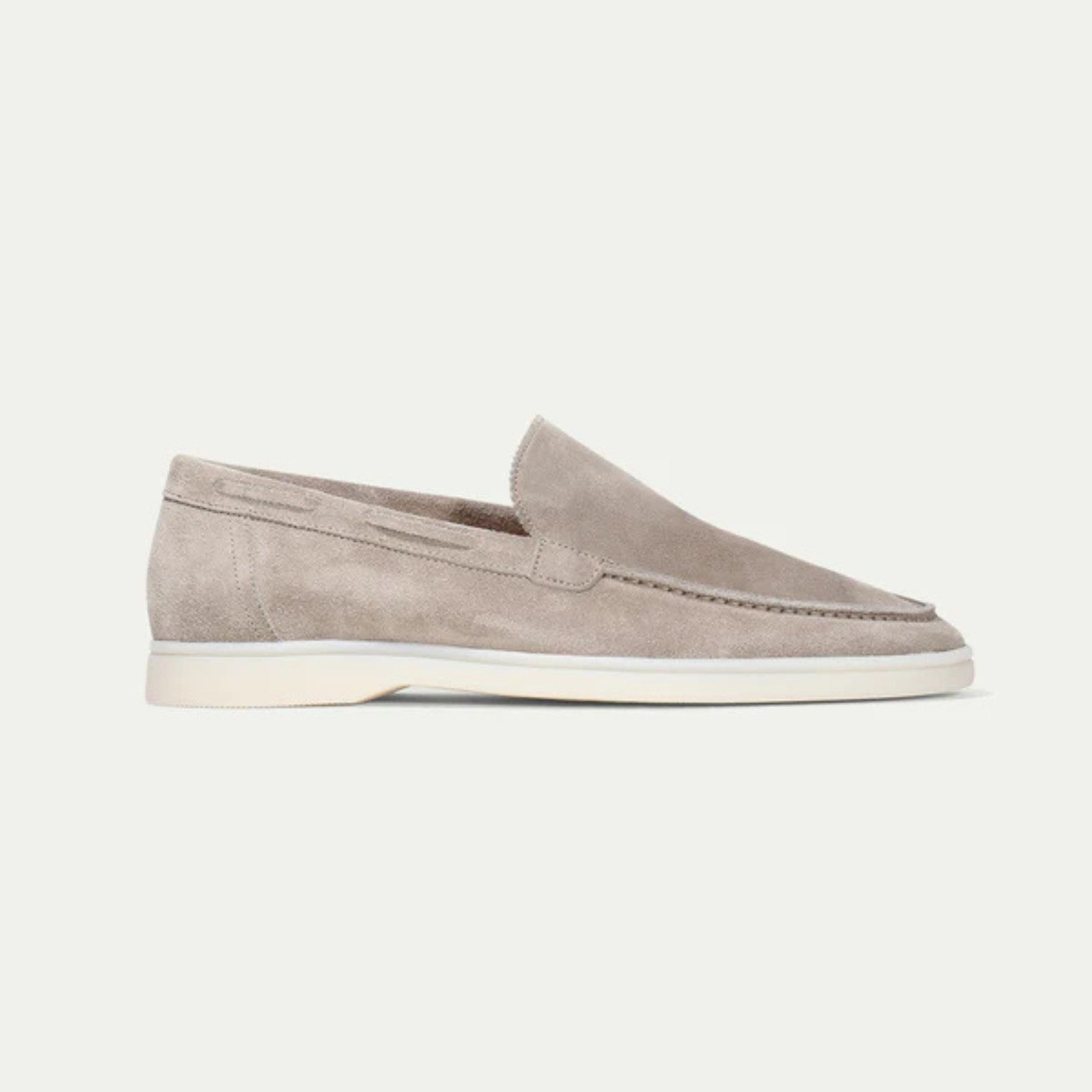 Les mocassins Monaco gris clair