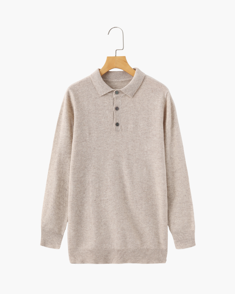 100% Cashmere Polo VIP
