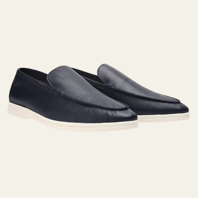 Les mocassins Lisbon en cuir pour yacht