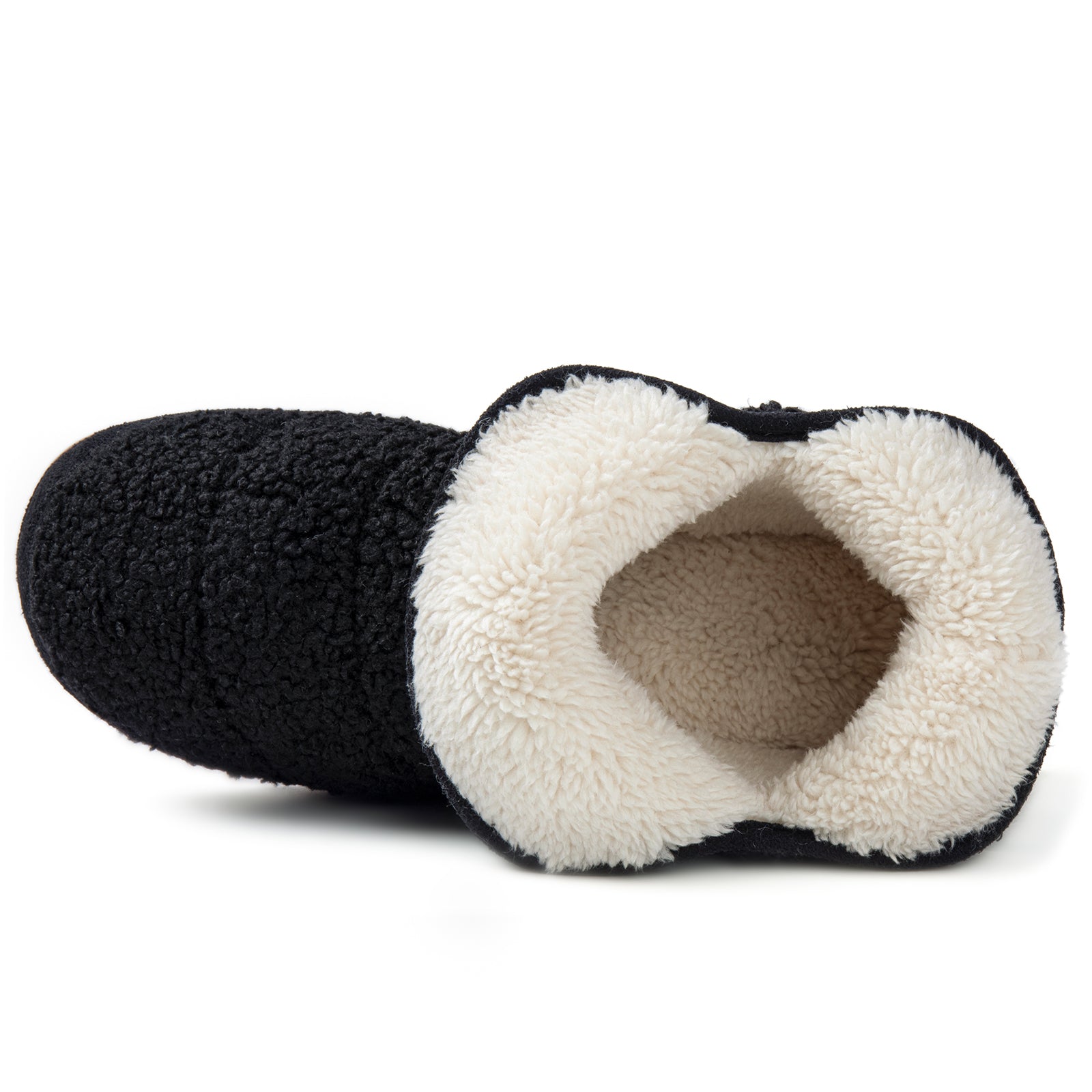 Chaussons montants doublés polaire pour femme, en mousse à mémoire de forme