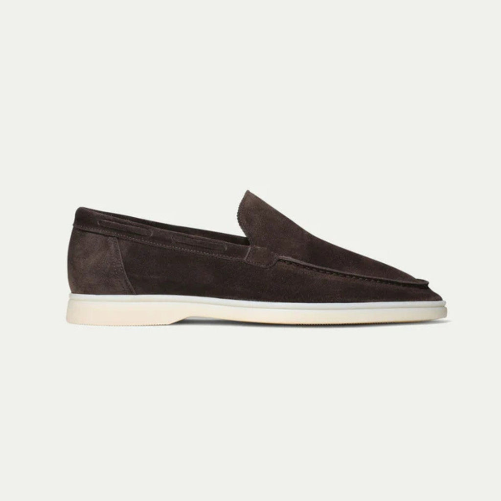 Les mocassins Monaco gris chaud