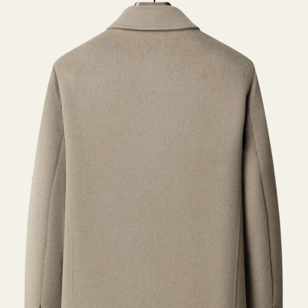 La veste à boutons-pression texturée en laine Aspen