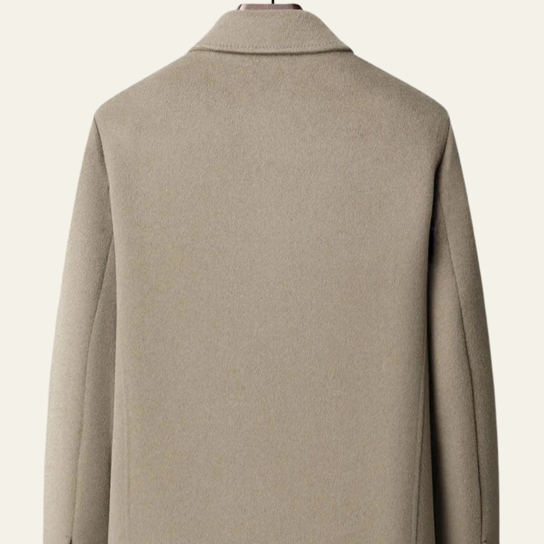 La veste à boutons-pression texturée en laine Aspen