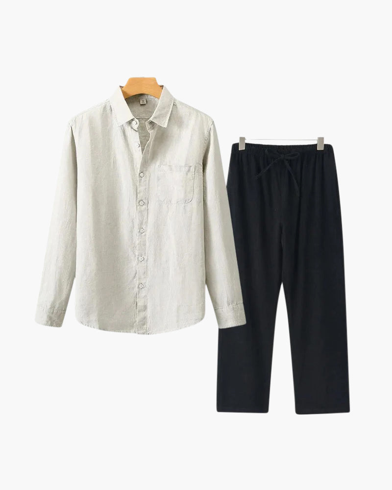 Ensemble lin style "Old Money" (Manches longues) VIP